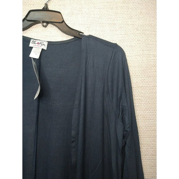 Casual Long Flowy Drape Duster Cardigan Soft Open Front Lightweight Cover up - Picture 3 of 5